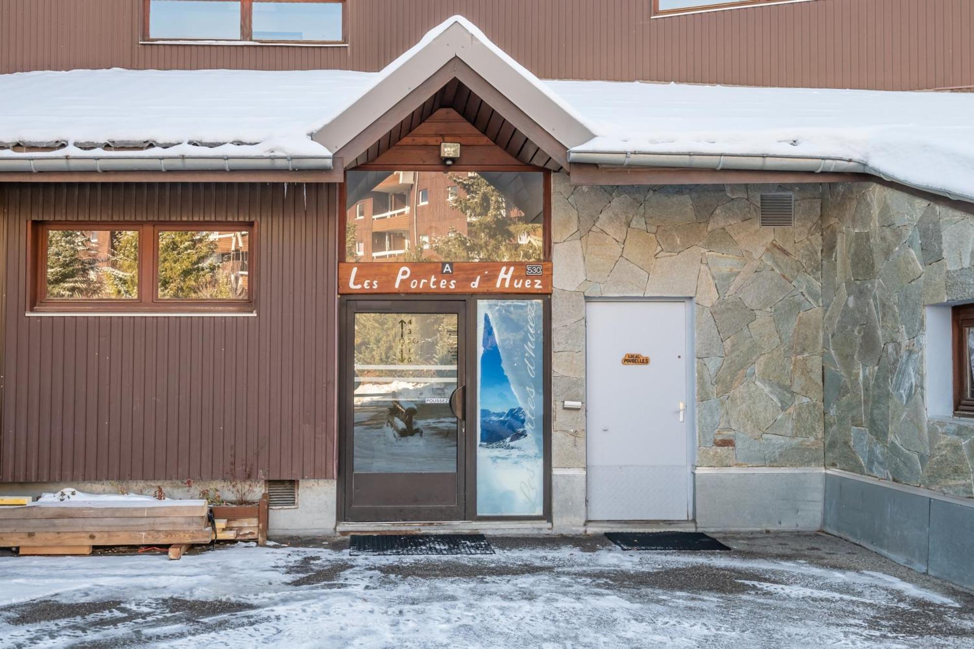 Appartement Confortable A L'Alpe D'Huez De 27 M² Avec Vue Montagne Εξωτερικό φωτογραφία